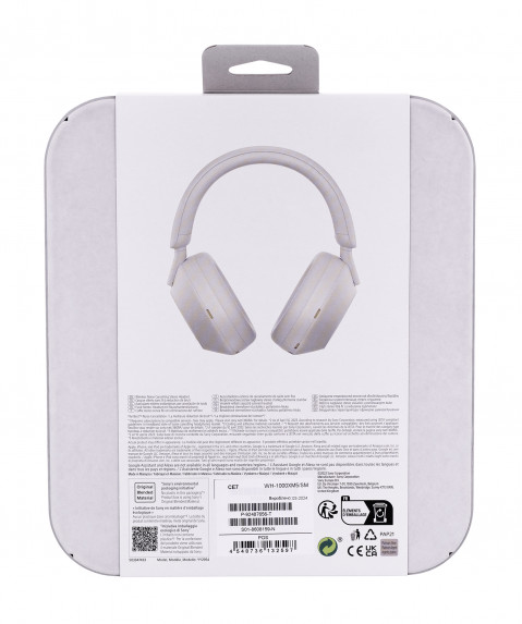 Słuchawki Sony WH-1000XM5 nauszne bluetooth srebrne - Galeria zdjęcie 16