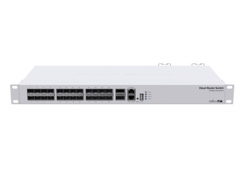 Switch Mikrotik CRS326-24S+2Q+RM 25p Managed Fast/10G - Galeria zdjęcie 1