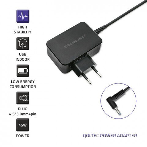 QOLTEC ZASILACZ DO LENOVO 65W | 20V | 3.25A - Galeria zdjęcie 3