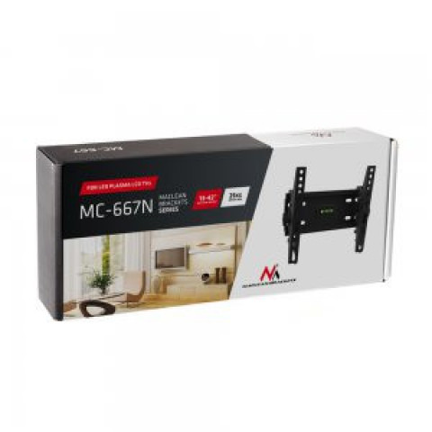 MACLEAN UCHWYT DO TELEWIZORA 23-42" CZARNY DO 30KG MAX VESA 200X200 - Galeria zdjęcie 5