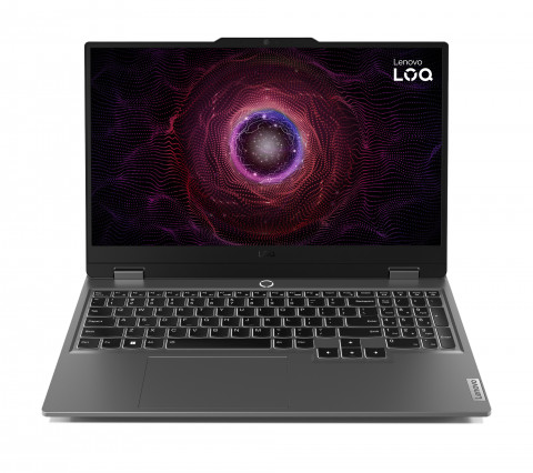 Lenovo LOQ 15ARP9 Ryzen 7 7435HS 15.6"FHD IPS 300nits AG 144Hz 16GB DDR5 4800 SSD1TB GeForce RTX 4070 8GB NoOS Luna Grey - Galeria zdjęcie 1