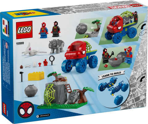 LEGO MARVEL SUPER HEROES 11199 Misja ratunkowa zespołu Spidey’ego w dinoterenówce - Galeria zdjęcie 2