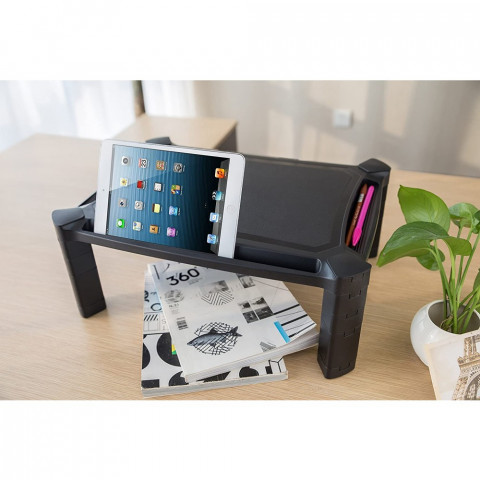 TECHLY STOLIK PODSTAWKA POD MONITOR Z REGULACJĄ WY - Galeria zdjęcie 9