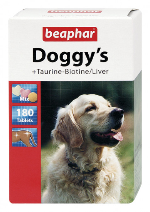 BEAPHAR Doggy's Liver - suplementy dla psa - 180szt. - Galeria zdjęcie 2
