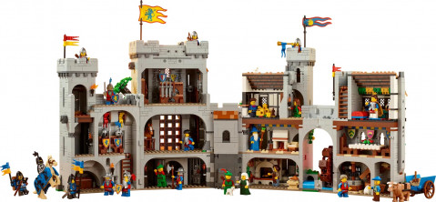 LEGO ICONS 10305 Zamek Rycerzy herbu Lew - Galeria zdjęcie 5