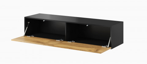Zestaw meblowy VIGO 9 czarny/dąb wotan - Galeria zdjęcie 5