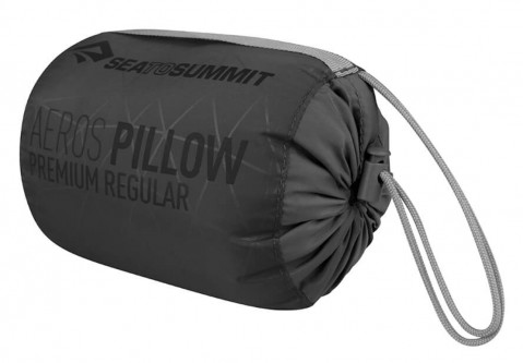 Poduszka SEA TO SUMMIT Aeros Premium Regular Grey - Galeria zdjęcie 5