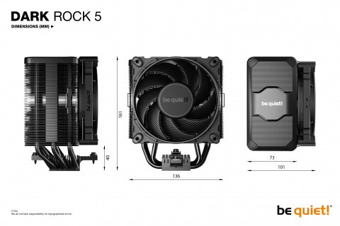 Chłodzenie CPU be quiet! DARK ROCK 5 - Galeria zdjęcie 8