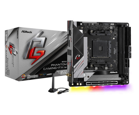 Płyta główna Asrock B550 PHANTOM GAMING-ITX/AX - Galeria zdjęcie 1