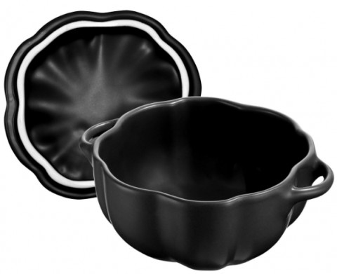 Mini Cocotte okrągły dynia STAUB 40508-549-0 - czarny 700 ml - Galeria zdjęcie 2