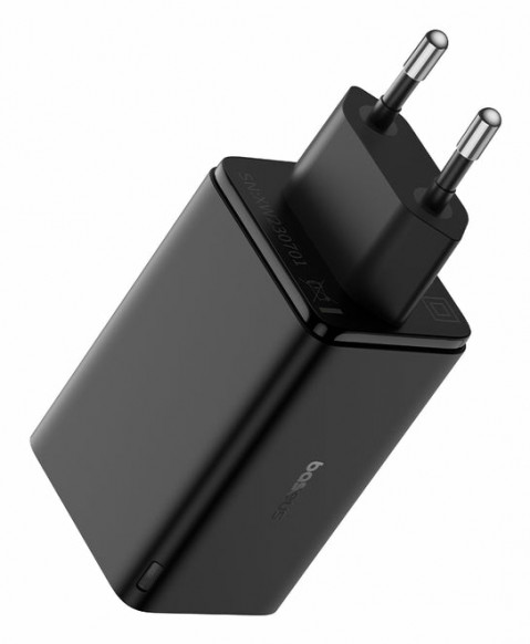 Ładowarka sieciowa Baseus GaN6 Pro FastCharger 2C+2U 65W EU (cluster black) - Galeria zdjęcie 2
