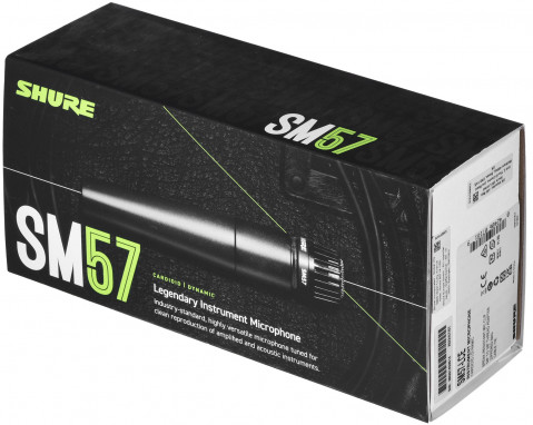 Shure SM57-LCE - Mikrofon dynamiczny, kardioidalny, instrumentalny, lektorski. - Galeria zdjęcie 8