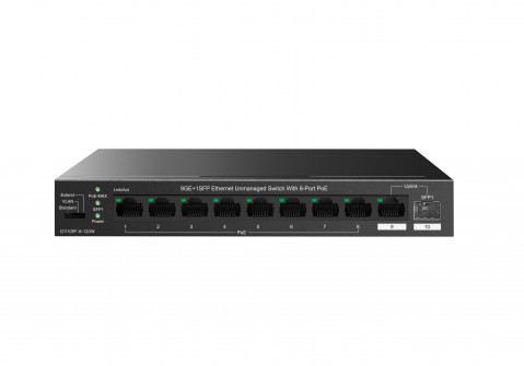 Switch Tenda TEG1110PF-8-120W - Galeria zdjęcie 2