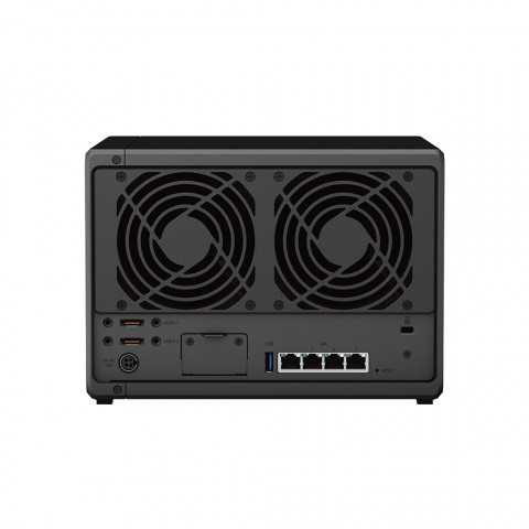 NAS Synology DS1522+; Tower; 5x (3.5" SATA HDD); AMD Ryzen R1600; 8 GB DDR4 ECC SODIMM (max. 32GB), 4 x 1GbE RJ-45 - Galeria zdjęcie 5