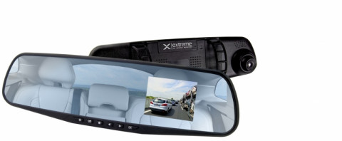 EXTREME SAMOCHODOWY REJESTRATOR JAZDY MIRROR - Galeria zdjęcie 1