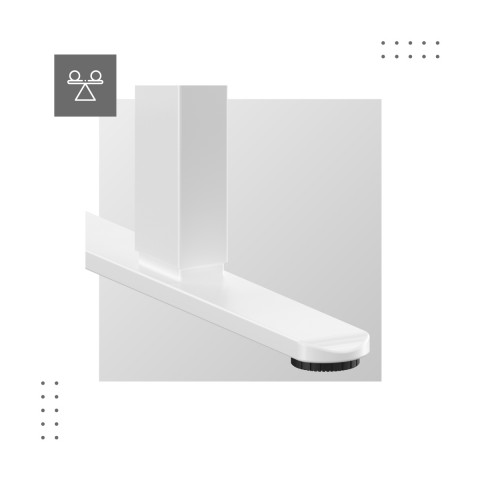 Biurko elektryczne MA-Leader 7.0 White - Galeria zdjęcie 9