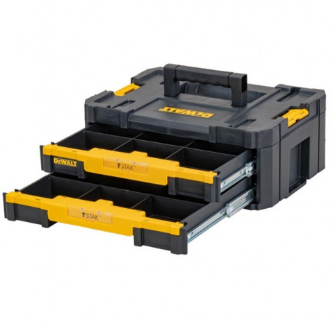 Skrzynia TSTAK IV z 2 szufladami DeWalt DWST1-70706 - Galeria zdjęcie 2