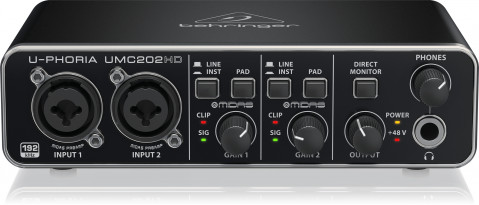 Behringer UMC202HD - Interfejs audio USB - Galeria zdjęcie 2