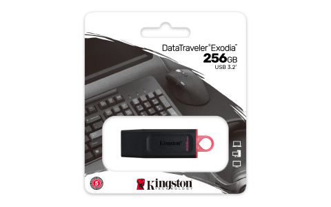 256GB USB3.2 Gen1 DataTraveler Exodia (B+P) - Galeria zdjęcie 6