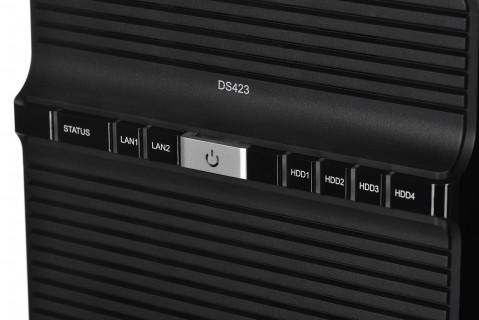 NAS Synology DS423; Tower; 4x (3.5" SATA HDD); Realtek RTD1619B;,2GB DDR4, 2x 1GbE RJ-45 - Galeria zdjęcie 6