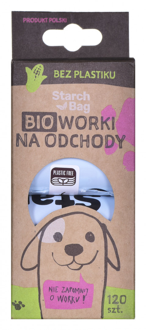STARCH BAG - bioworki na odchody - 8 x 15 szt. - Galeria zdjęcie 3