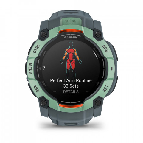 Garmin Instinct 3 50mm AMOLED Neotropic Twilight - Galeria zdjęcie 2