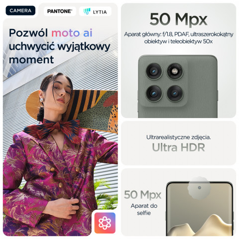 Motorola Edge 60 Pro 5G 12/512GB Shadow - Galeria zdjęcie 15