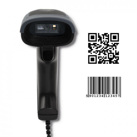 QOLTEC CZYTNIK KODÓW KRESKOWYCH 1D I 2D | USB - Galeria zdjęcie 6