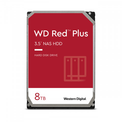 Dysk twardy HDD WD Red Plus 8TB 3,5" SATA WD80EFPX - Galeria zdjęcie 2