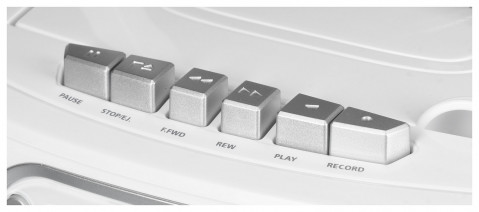 Radioodtwarzacz JVC RC-E451W Boombox white - Galeria zdjęcie 12