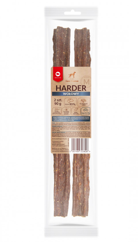 MACED Harder wołowy M - przysmak dla psa - 90g - Galeria zdjęcie 1