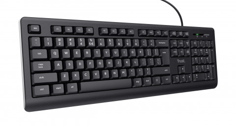 Klawiatura TRUST TK-150 KEYBOARD US (23980) - Galeria zdjęcie 2