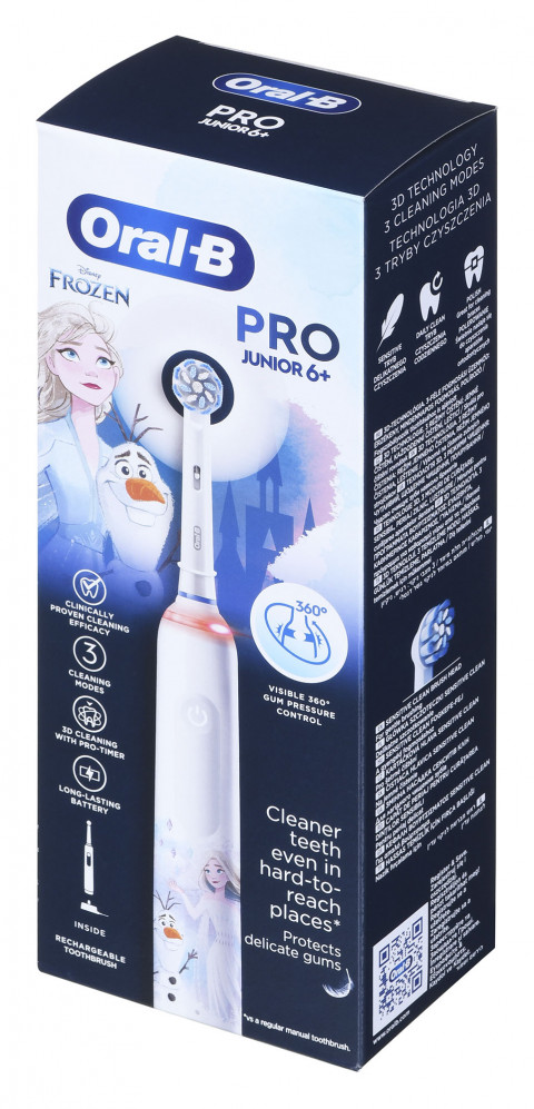 Szczoteczka Oral-B Junior Pro Kraina Lodu Frozen - Galeria zdjęcie 14