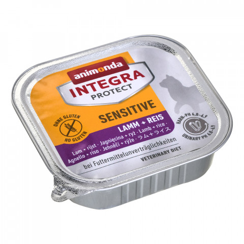 ANIMONDA Integra Protect Sensitive Jagnięcina z ryżem - mokra karma dla kota - 100g - Galeria zdjęcie 1