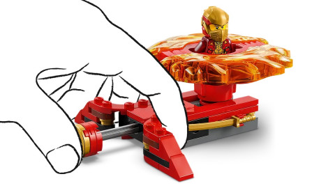 LEGO NINJAGO 71823 Smoczy spinner Spinjitzu Kaia - Galeria zdjęcie 5