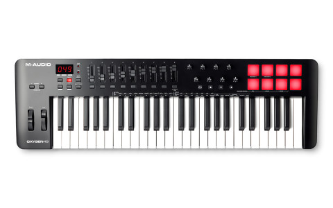M-AUDIO Oxygen 49 MKV - Klawiatura Sterująca - Galeria zdjęcie 3