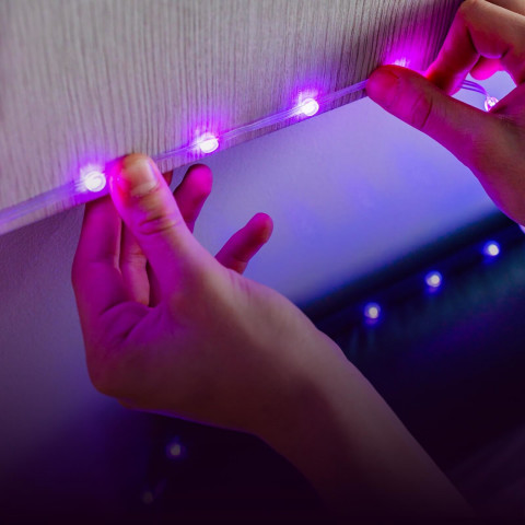 Inteligentne lampki Twinkly Dots 60 RGB USB 3 m - Galeria zdjęcie 4
