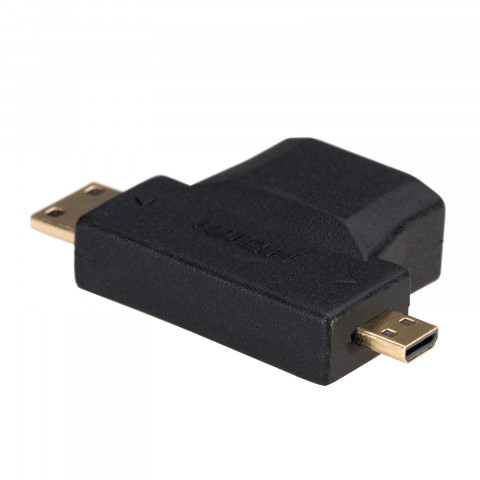 Akyga adapter hdmi f mini hdmi m micro hdmi m ak-ad-23 ak-ad-23 - Galeria zdjęcie 3