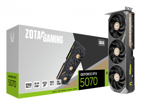 Karta graficzna ZOTAC GAMING GeForce RTX 5070 SOLID 12GB (ZT-B50700D-10P) - Galeria zdjęcie 8