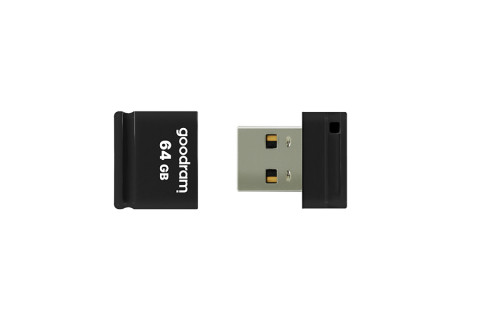 GOODRAM FLASHDRIVE 64GB PICCOLO UPI2 BLACK USB 2.0 - Galeria zdjęcie 2
