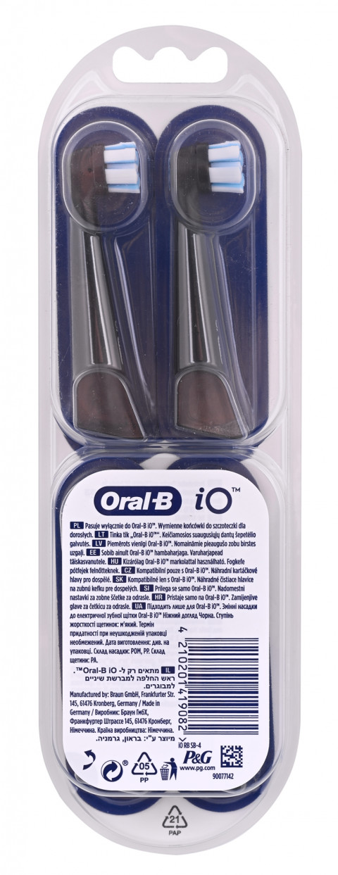 Braun Koncówki do szczoteczki Braun Oral-B iO Gentle Care black - Galeria zdjęcie 2