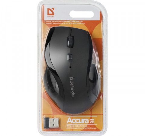 DEFENDER MYSZ ACCURA MM-295 RF 52295 - Galeria zdjęcie 4