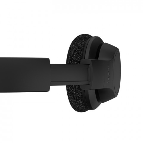 Słuchawki bezprzewodowe Belkin SoundForm Adapt Wireless Over-The-Ear Headphones ENC BT5.2 Black - Galeria zdjęcie 4