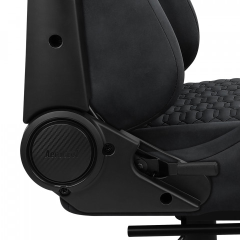 FOTEL AEROCOOL ROYAL AeroSuede SLATE GREY - Galeria zdjęcie 6