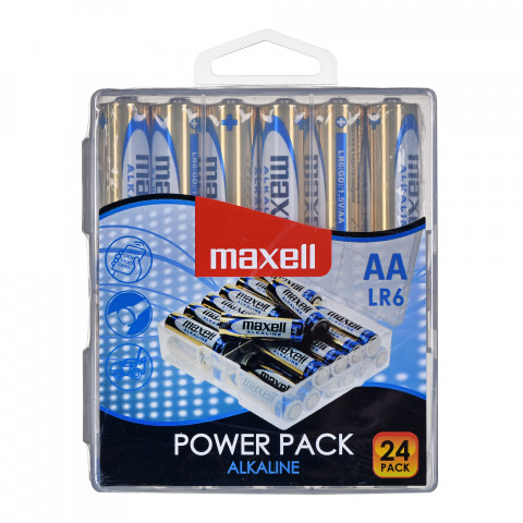 MAXELL Bateria alkaliczna LR6, VALUE BOX, 24 szt. - Galeria zdjęcie 2