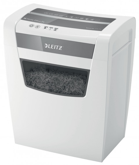 Leitz Niszczarka IQ Home Office P4, 10 kartek, 23 l kosz - Galeria zdjęcie 1