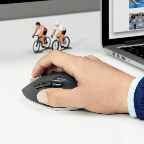 Logitech® M720 Triathlon Mouse - 2.4GHZ/BT - EMEA - Galeria zdjęcie 8
