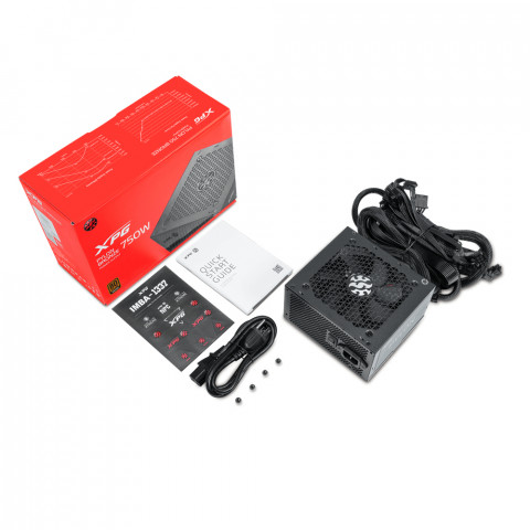 Zasilacz XPG PYLON 750W 80+ Bronze ATX 2.0 (75260140) - Galeria zdjęcie 6