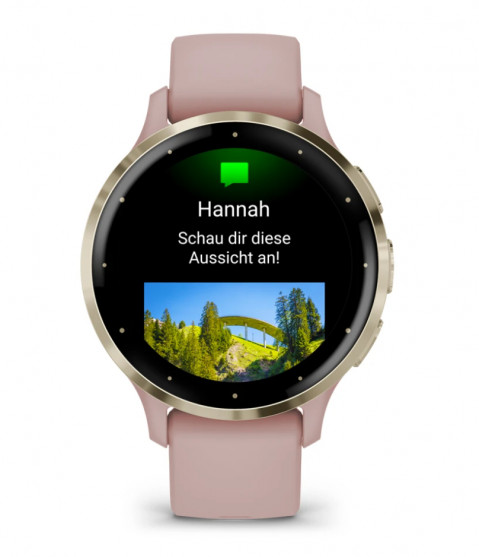 Zegarek Garmin Venu 3S 41mm Golden Rose - Galeria zdjęcie 4