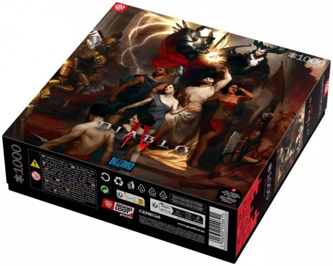 Puzzle Good Loot Gaming Puzzle: Diablo IV Birth of Nephalem 1000 elementów - Galeria zdjęcie 5